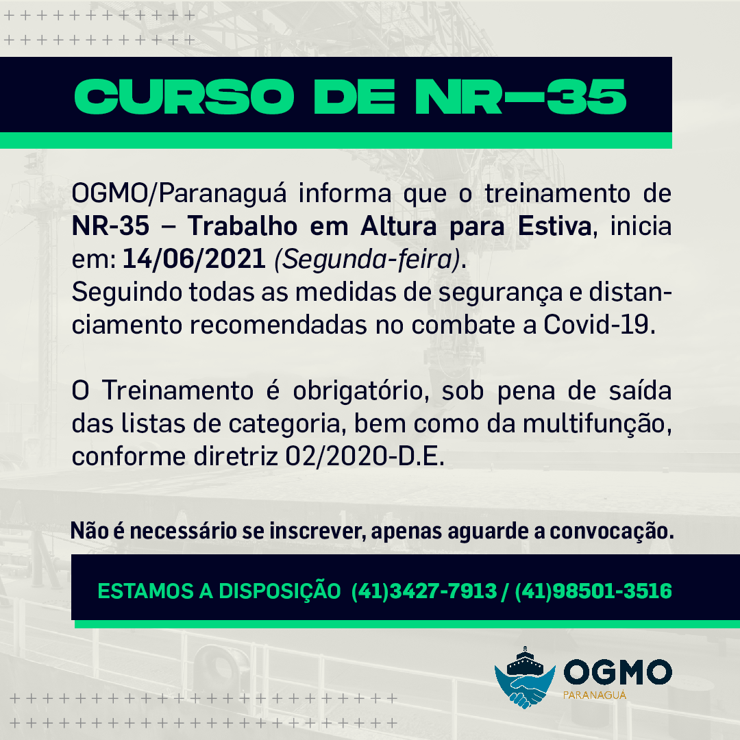 Treinamento de NR-35 - Estiva